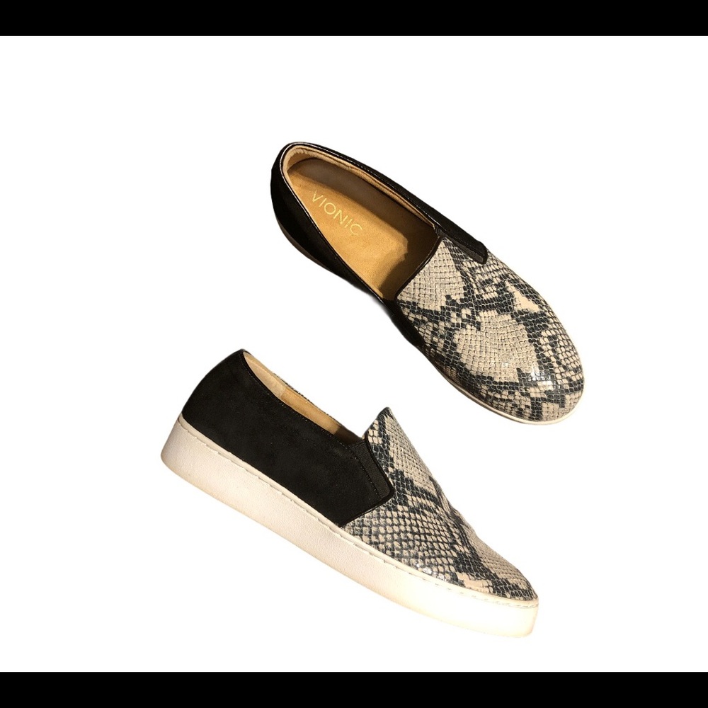 Vionic Midi Snake Print Women’s Slip-On Loafer 10 - image 3